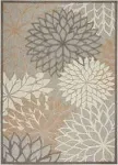 Nourison Aloha ALH05 Natural Area Rug 3'6" x 5'6"