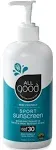 All Good Sport Mineral Sunscreen Lotion - Coral Reef Friendly, Water & Sweat Resistant, Face & Body, UVA/UVB Broad Spectrum SPF 30+ (3 oz)