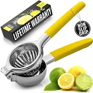 Zulay Kitchen Stainless Steel Lemon Squeezer