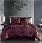 Riverbrook Home Turin Crinkled Velvet Comforter Collection