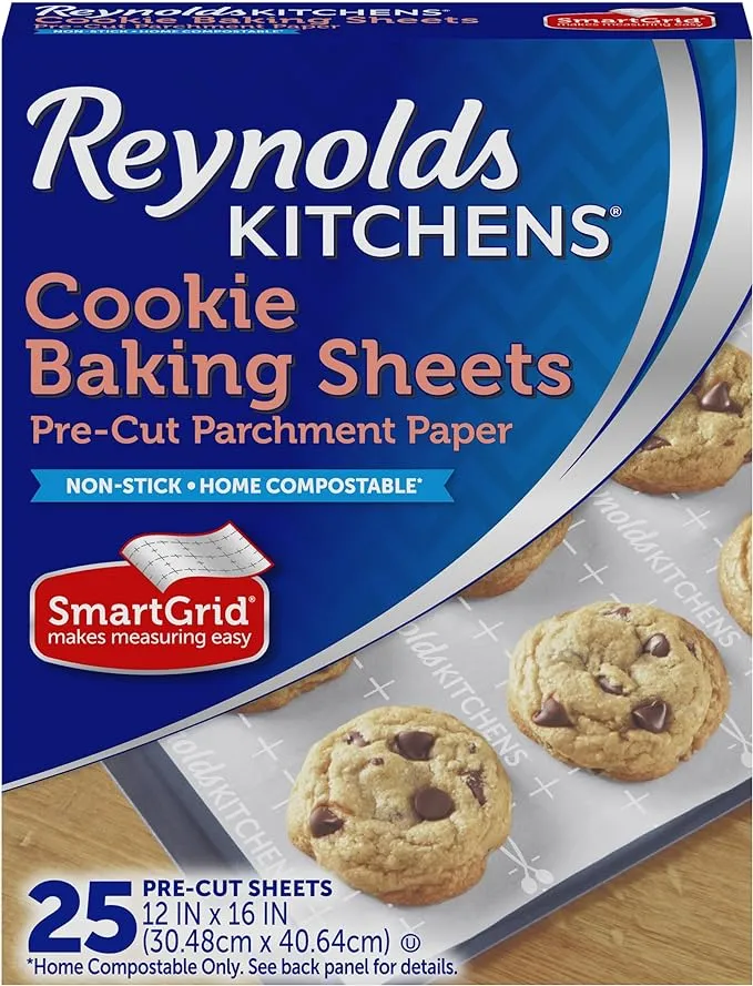 Reynolds Kitchens Cookie Baking Sheets Parchment Paper