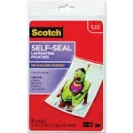 Scotch Self-Sealing Laminating Pouches 9.5 mil