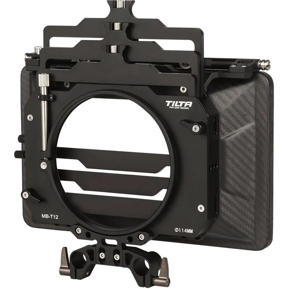 Tilta 3-Stage 4 x 5.65" Carbon Fiber Clip-On Matte Box MB-T12-M