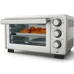 Oster Compact Countertop Oven with Air Fryer - Stainless Steel