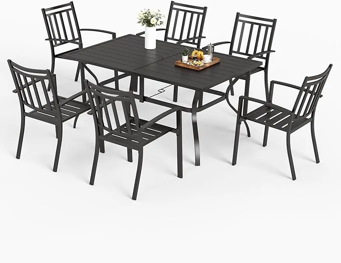 Maison Arts 9-Piece Outdoor Patio Dining Set