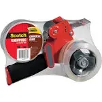 Scotch Packaging Tape Dispenser with 2 Rolls of Tape, 1.88" x