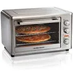 Hamilton Beach Countertop Oven with Convection and Rotisserie - 1500W - Stainless Steel