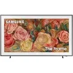 Samsung QN43LS03DAFXZA 43 Inch The Frame 4K Smart Quantum HDR TV with a Samsung HW-LS60D 2.0 Channel Photo Frame Speaker Pair (2024)