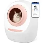 Casa Leo Leo's Loo Too - Smart Self-Cleaning Cat Litter Box, Pink