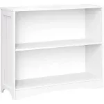 RiverRidge 3 shelves Horizontal Bookcase, White