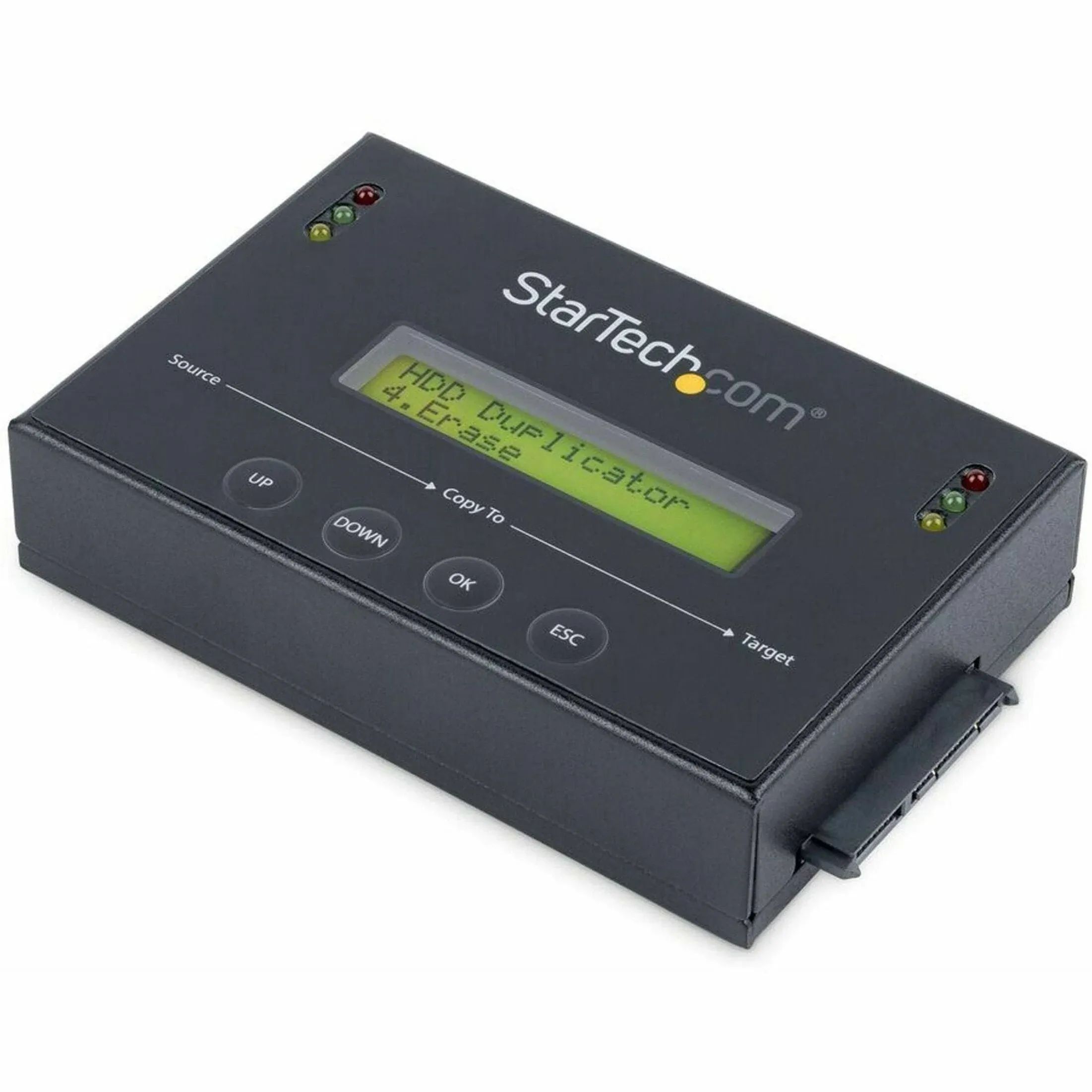 StarTech.com Standalone 2.5 / 3.5" SATA Hard Drive Duplicator & Eraser