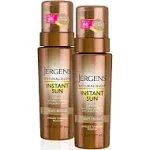 Jergens, Natural Glow, Instant Sun, Sunless Tanning Mousse, Light Bronze, 6 fl oz (177 ml)