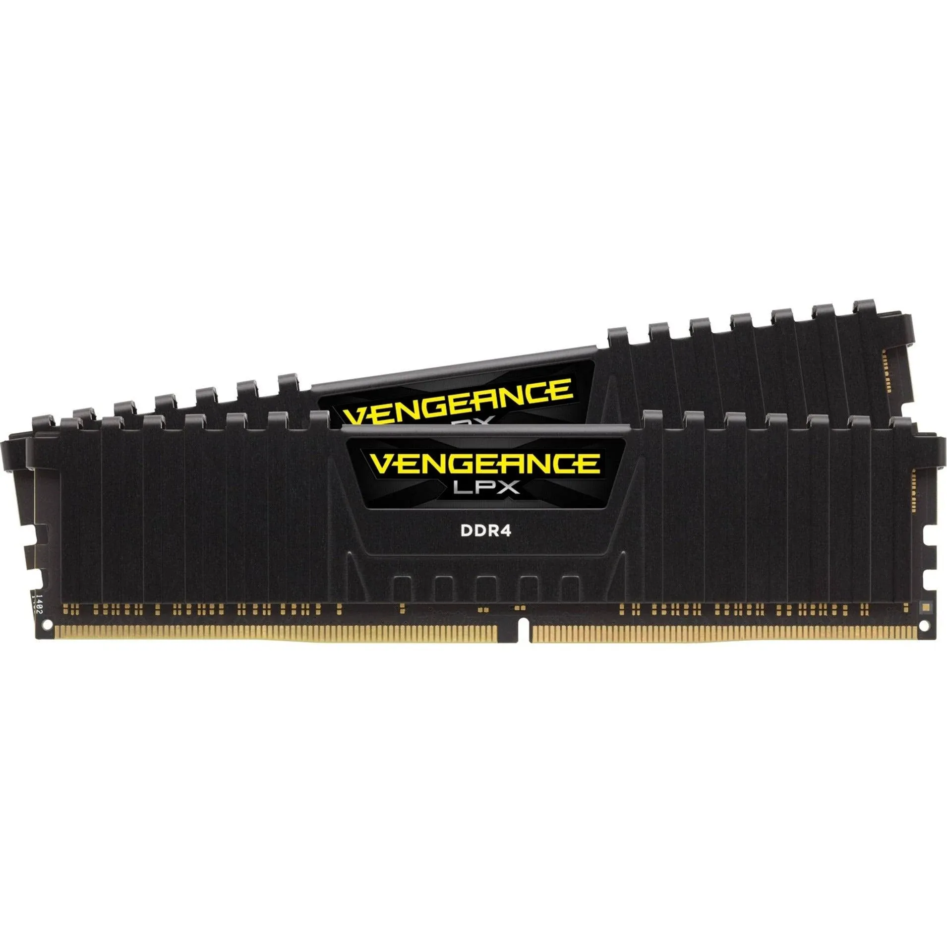 Corsair Vengeance LPX 16GB (2x8GB) DDR4 Dram 3200MHz C16 Memory Kit - Black - CMK16GX4M2B3200C16