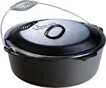 Lodge 9 Quart Cast Iron Dutch Oven