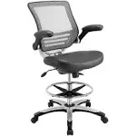 Modway Edge Drafting Chair - Gray