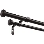 Exclusive Home Topper Double Curtain Rod