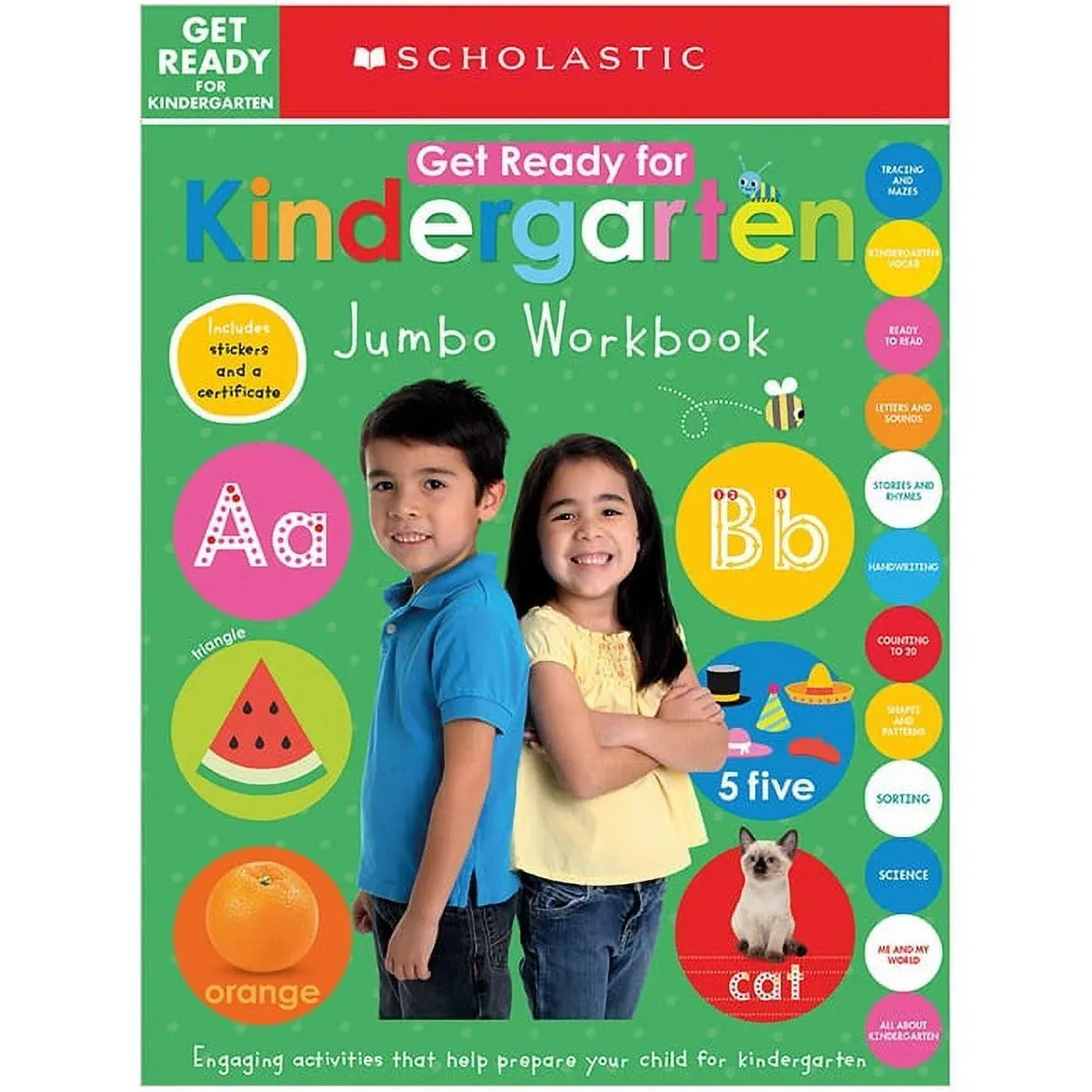 Get Ready for Kindergarten Jumbo Workbook: Scholastic Early Learners (Jumbo Workbook) [Book]