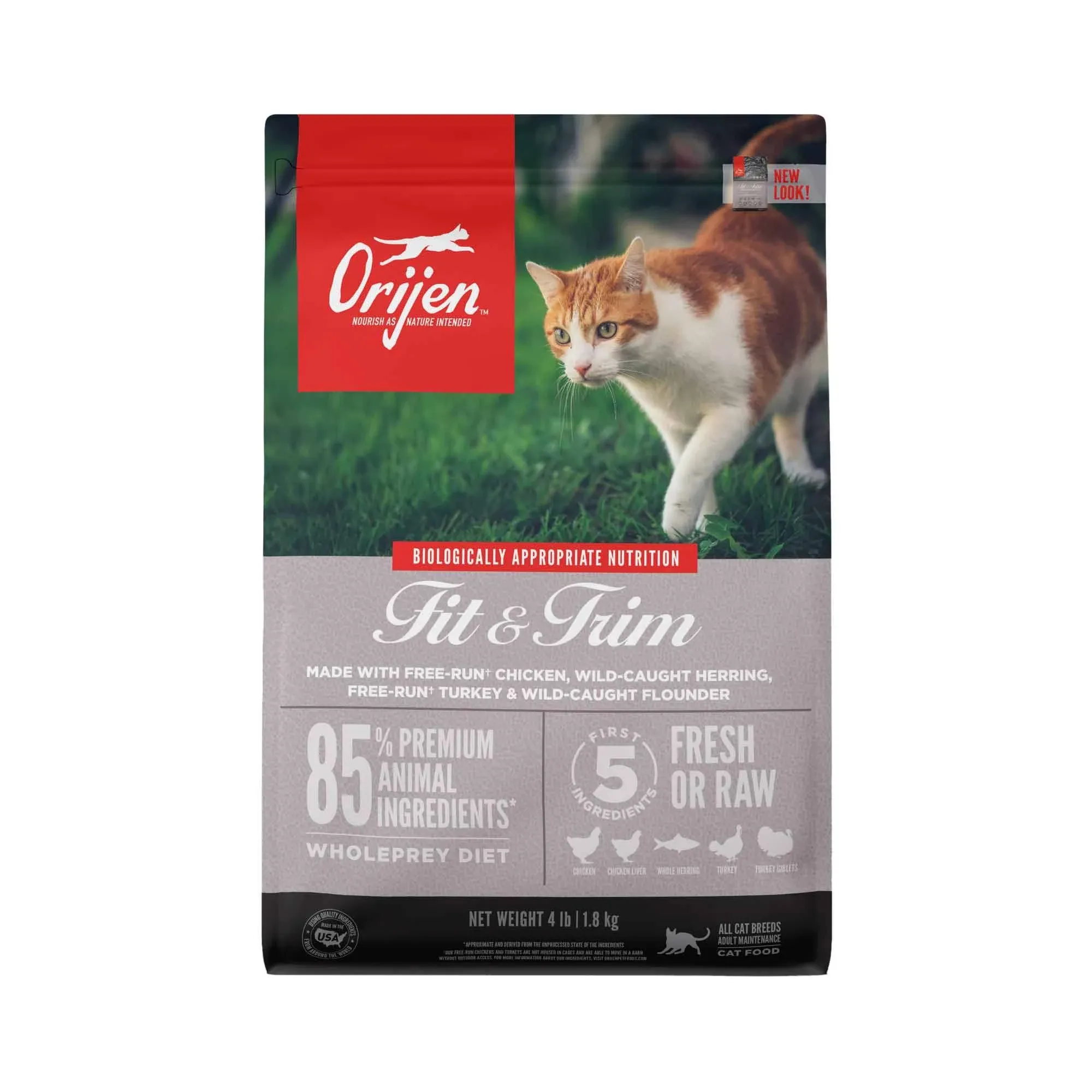 Orijen Fit & Trim Cat Dry Food 4 lb