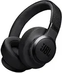 JBL LIVE 770NC - Auriculares inalámbricos sobre la oreja con cancelación de ruido adaptativa verdadera con ambiente inteligente, hasta 65 horas de duración de la batería, diadema de tela de ajuste