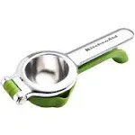 KitchenAid Citrus Juice Press Squeezer for Lemons and Limes with Seed Catcher and Pour Spout, 8 inch