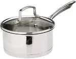 Cuisinart 8919-16 Professional Stainless Saucepan with Cover, 1.5-Quart, Steel