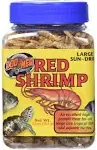 Zoo Med Large Sun Dried Red Shrimp 2.5 oz