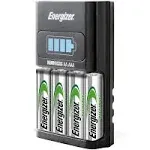 Energizer Recharge CHVCMWB-4 Rechargeable AA And AAA Battery Charger NEW SEALED