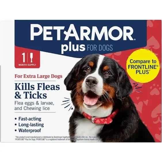 PetArmor Plus Flea & Tick Squeeze On for Dogs