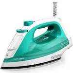 Black+decker Light 'n Easy Compact Steam Iron, Turquoise, IR1010