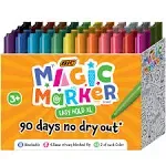 BIC Easy Hold XL Magic Marker Assorted Colors 48 Count