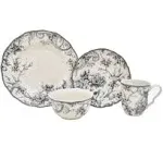 Adelaide Porcelain Dinnerware Set 16 pc Round 222 Fifth