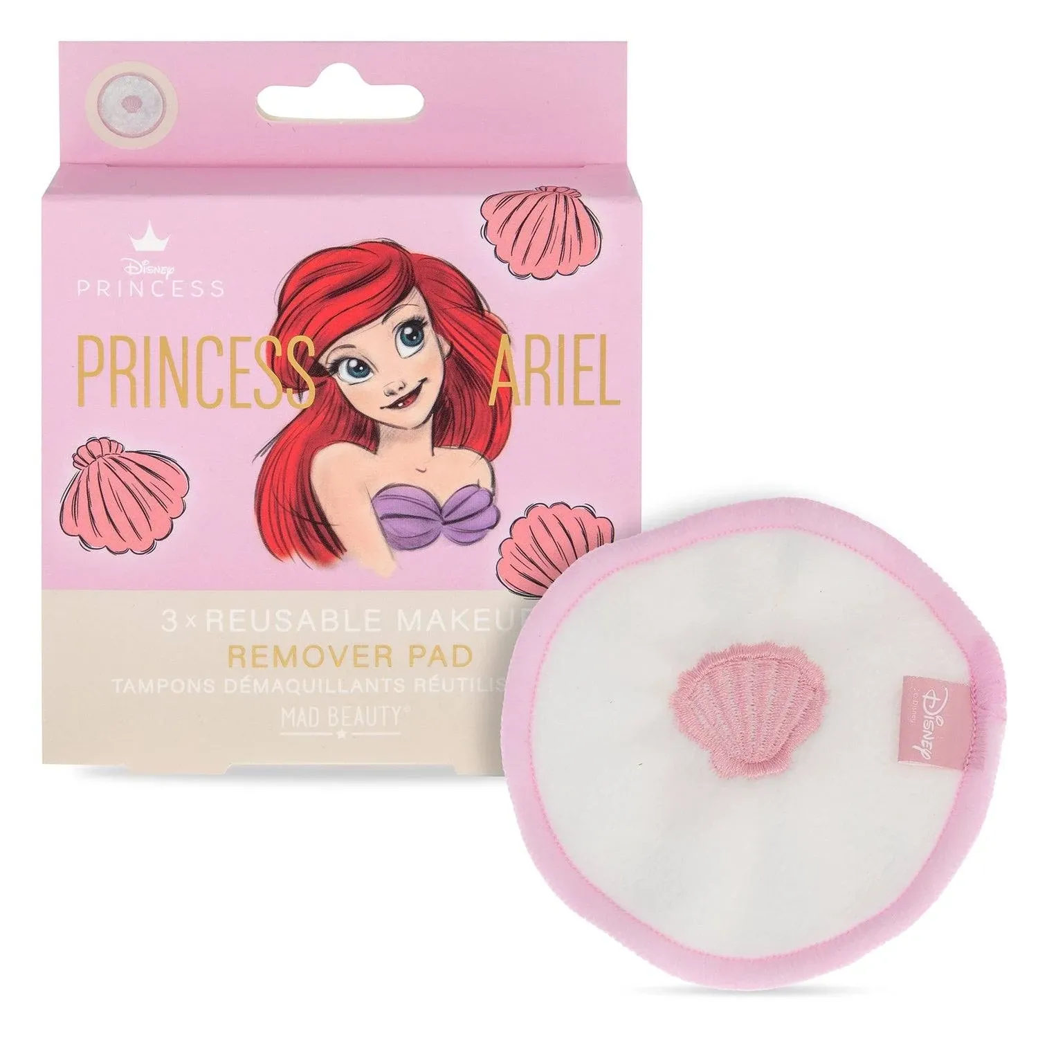 Mad Beauty Disney Pure Princess Cleansing Pads - Ariel