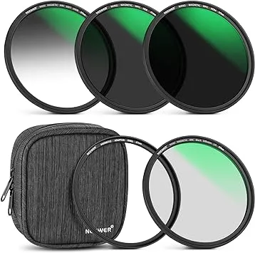 Neewer 5-in-1 Magnetic Lens Filter Kit