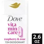 Dove Deodorant, Aluminum Free, Raspberry & Rose - 2.6 oz