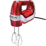 Hamilton Beach Professional 5 Speed Hand Mixer - Red