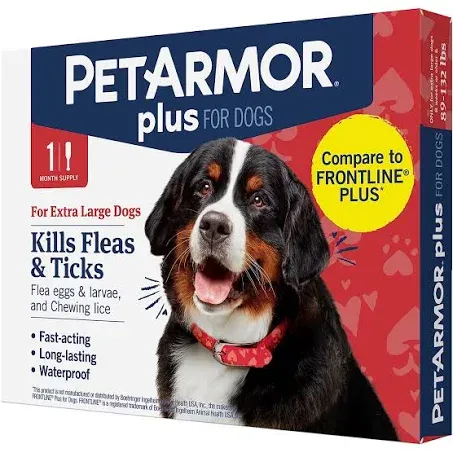 PetArmor Plus Flea & Tick Squeeze On for Dogs