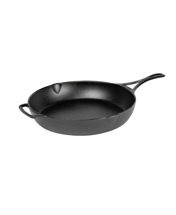 Lodge Blacklock Skillet - 12 in, Triple Seasoned Cast Iron