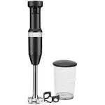 KitchenAid Black Matte Variable Speed Corded Hand Blender