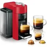 Nespresso Vertuo Coffee and Espresso Machine Black by De'Longhi