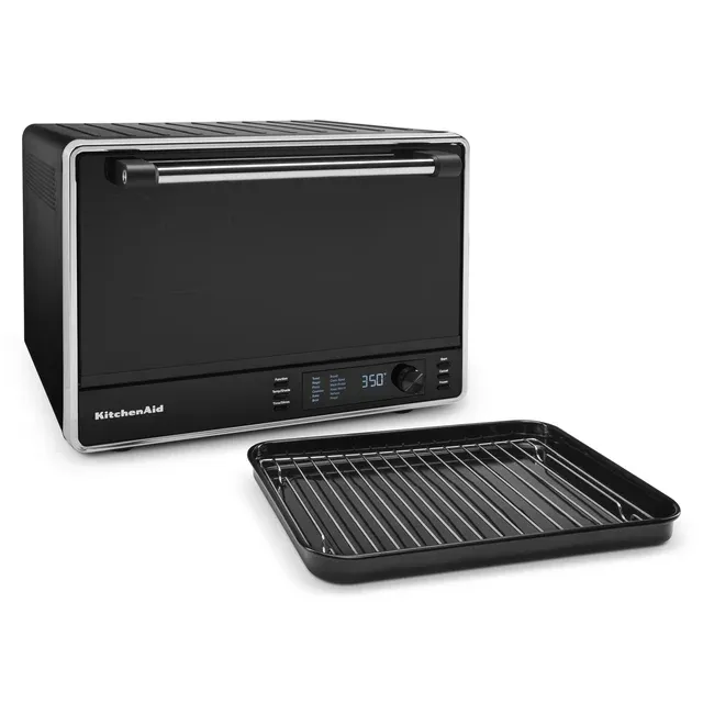 KitchenAid Horno de Encimera de Doble Convección - Negro Mate KCO255BM