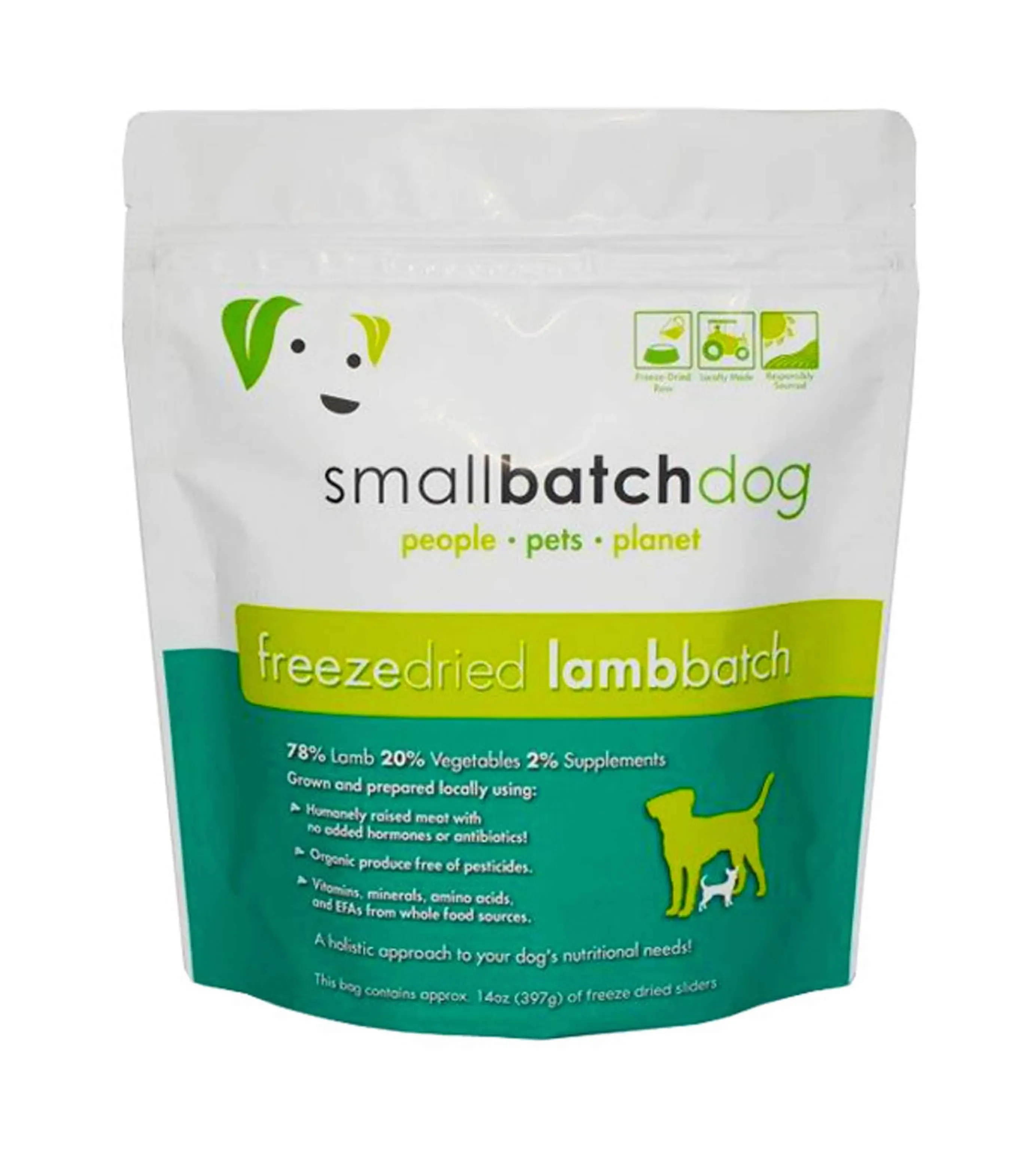 Smallbatch Dog FD Lamb 14oz