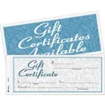 Adams Gift Certificates