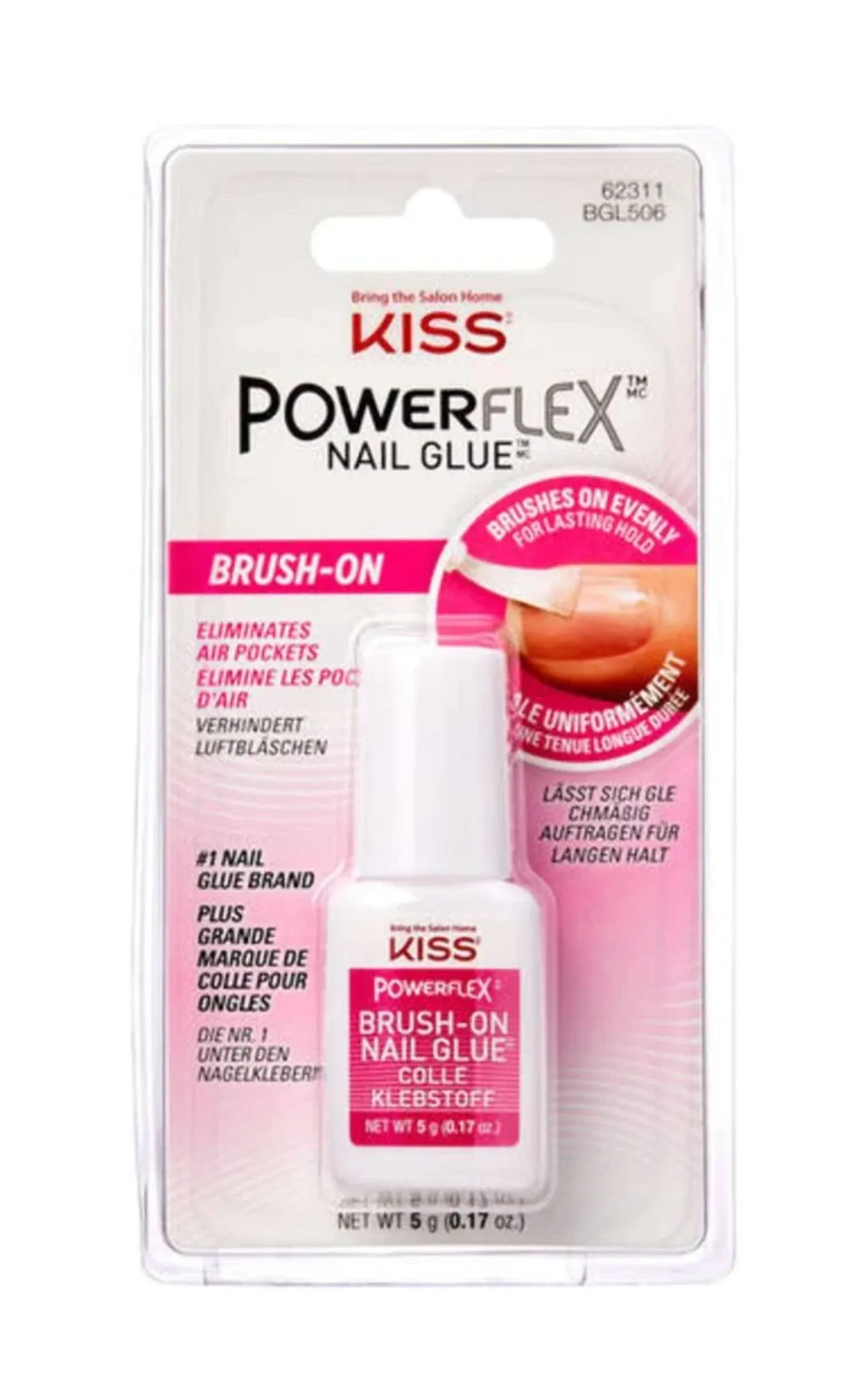 Kiss Powerflex Brush On Nail Glue