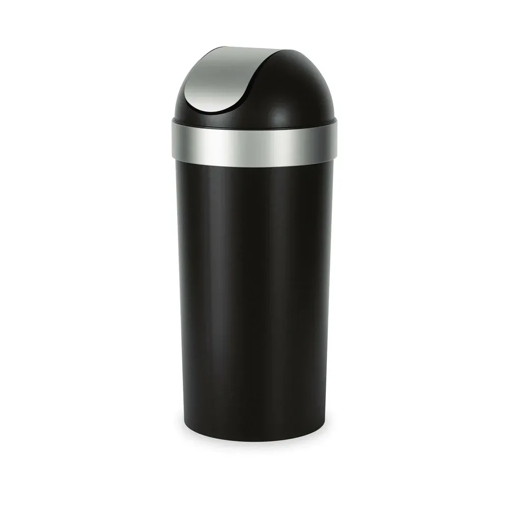 Umbra Venti Trash Can - Black