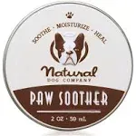 Natural Dog Company Paw Soother Balm, 1 oz. Tin, Dog Paw Cream and Lotion, Moisturizes & Soothes Irritated Paws & Elbows