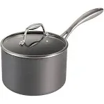 Tramontina Covered Sauce Pan Hard Anodized 3 qt