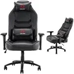 COLAMY Big and Tall Gaming Chair 400lbs-Racing Style Computer Gamer Chair, Ergonomic Leather Executive Office Chair, High Back PC Chair with Wide Seat