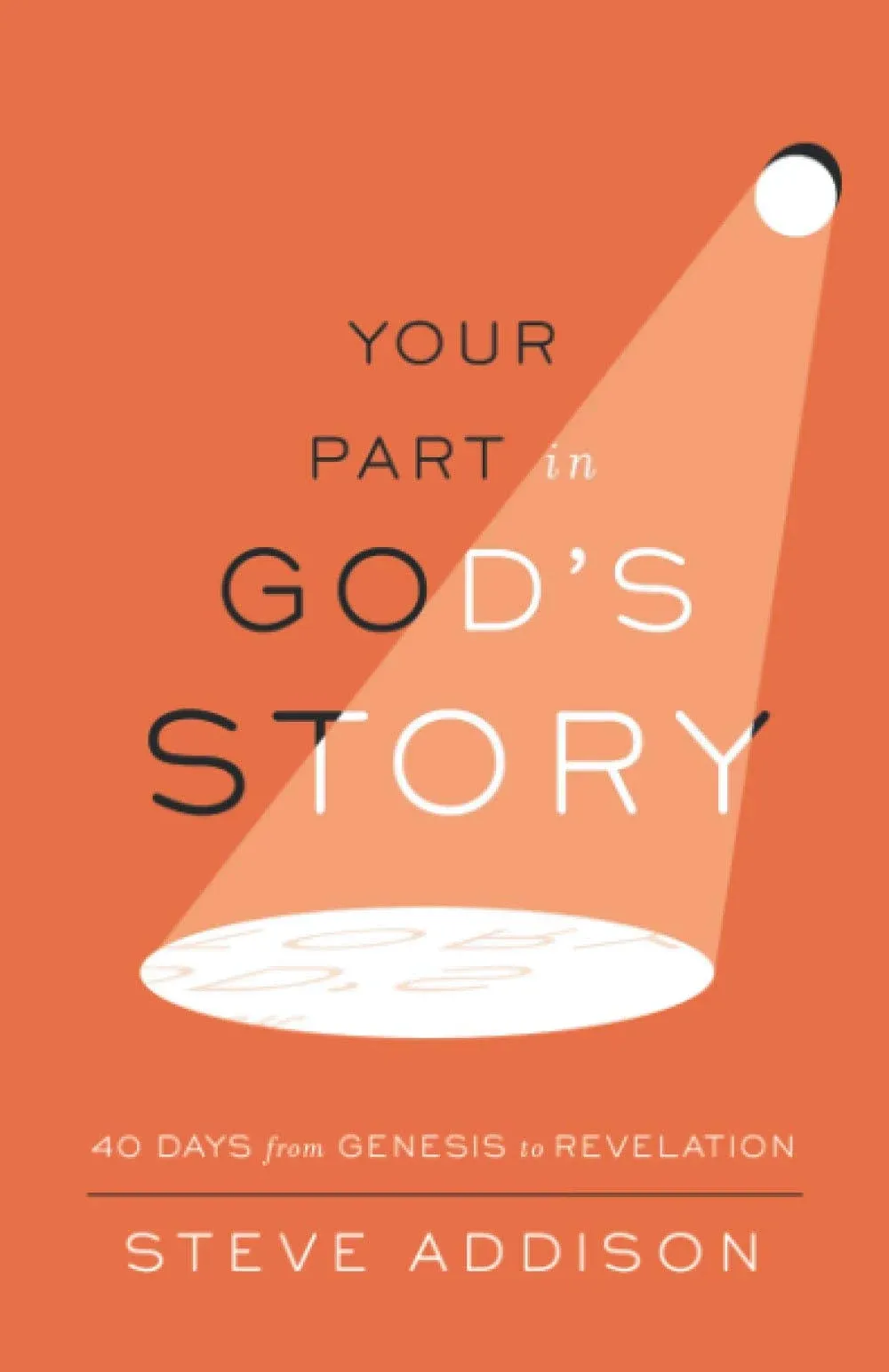 "Your Part in God's Story By Steve Addison"