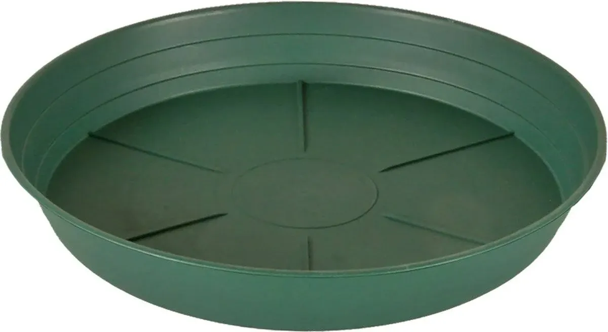 Hydrofarm 16" Premium Green Saucer, Pack of 10