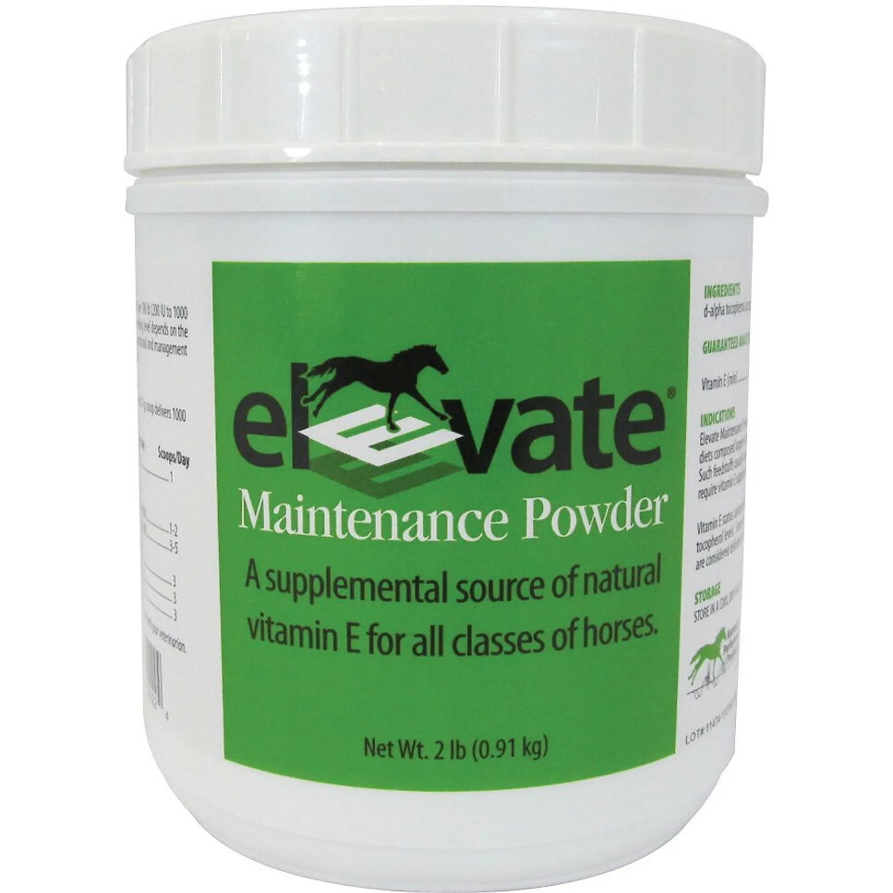 Kentucky Performance Products 2 Pack of Elevate Maintenance Power, 2 Pounds Each, Natural Vitamin E Horse Supplement